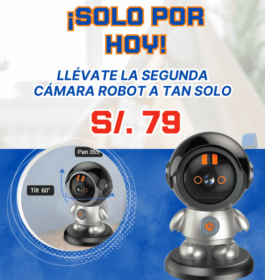 Oferta segunda unidad Cámara de seguridad robot